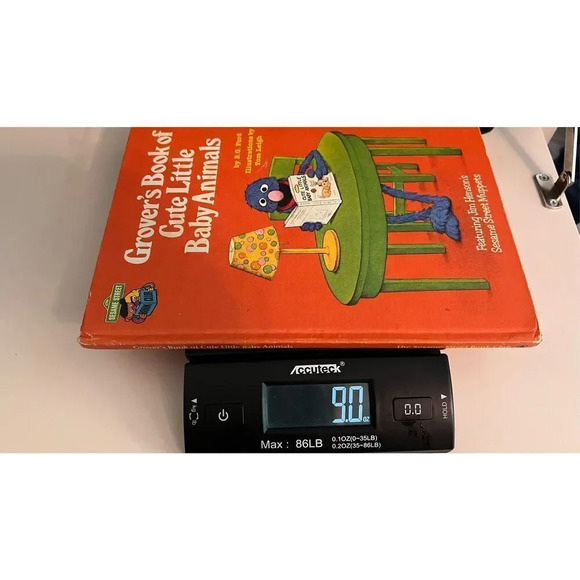 Grover's Book Of Cute Little Baby Animals by B. G. Ford Hardcover Vintage Book - Picture 9 of 10